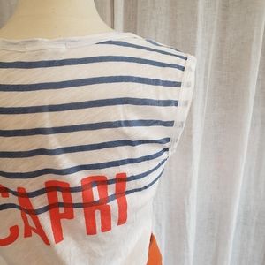 Anthro-Sundry sleeveless Capri tee shirt